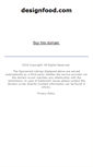 Mobile Screenshot of designfood.com