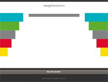 Tablet Screenshot of designfood.com